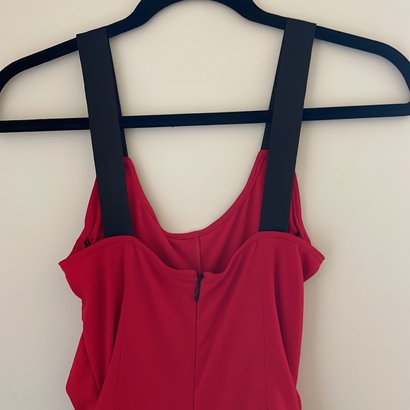 Red Hot Designer Cocktail Dress ❤️ 🔥 Medium - Picture 5 of 5